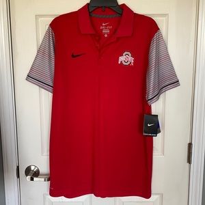 Nike Ohio State polo NWT